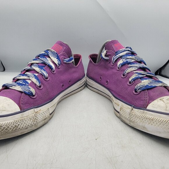 Converse Chuck Taylor All Star Womens 10 Violet Purple Sneaker Shoes 162453F - Picture 3 of 13